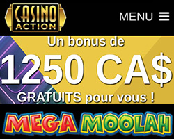 Casino Action bonus